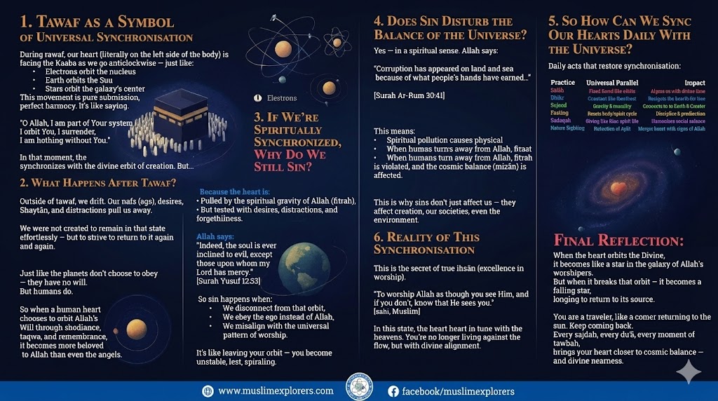 Tawaf: The Spiritual Synchronization with the Universe