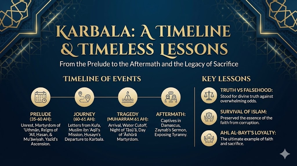 Karbala: A Complete Timeline & Its Eternal Lessons for the Ummah