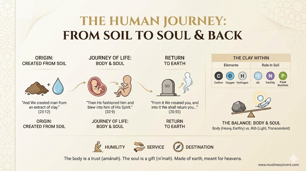 The Human Journey: From Soil to Soil