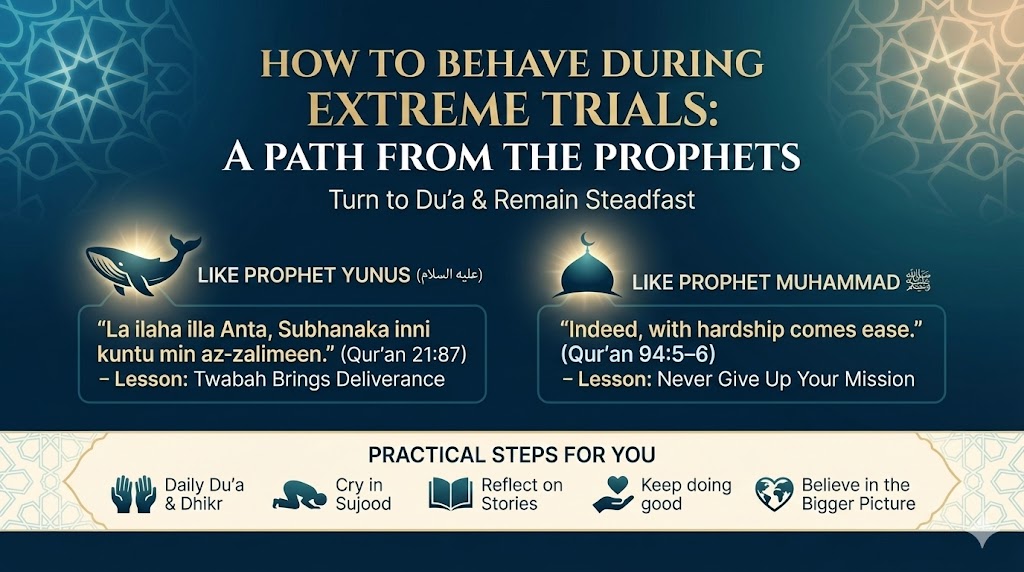 How to Behave During Extreme Trials: Lessons from the Prophets