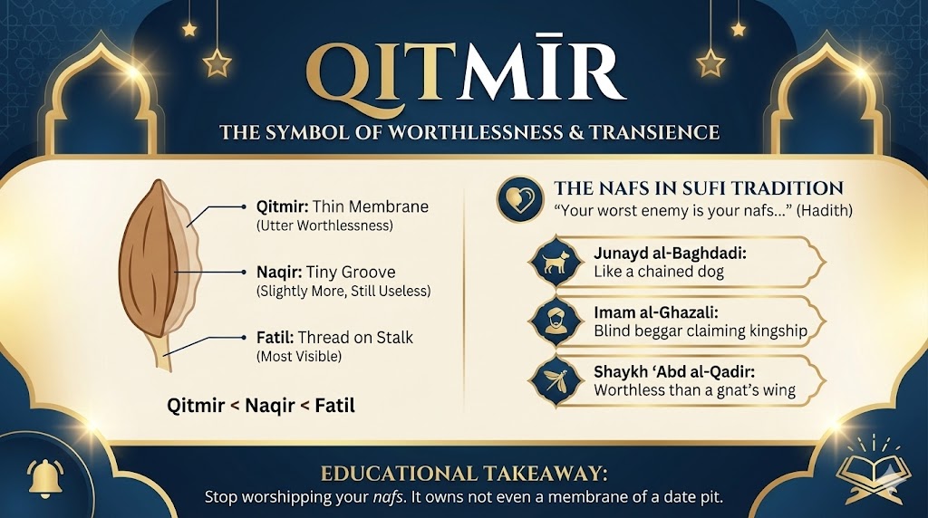 Qiṭmīr: The Symbol of Worthlessness, Ego, and Transience