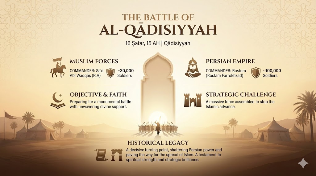 Sa‘d ibn Abī Waqqāṣ at Qādisiyyah: The Camp That Changed History