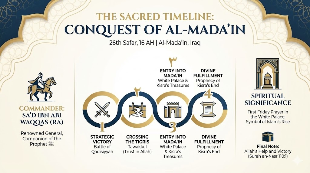 Madā'in: The First Jumu'ah in the Palace of Kings