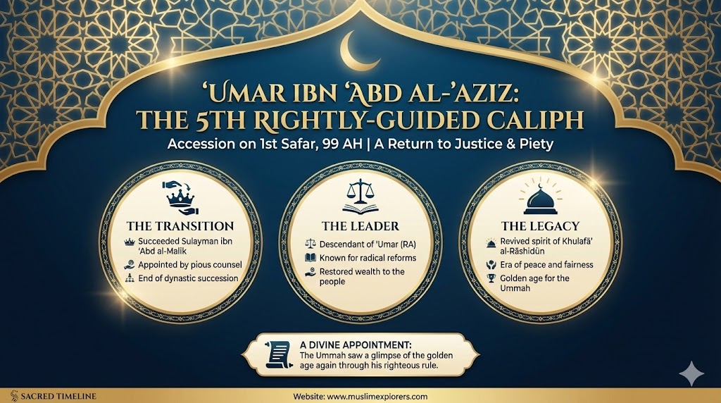 From Royalty to Righteousness: The Death of Sulaymān and the Rise of ‘Umar ibn ‘Abd al-‘Azīz