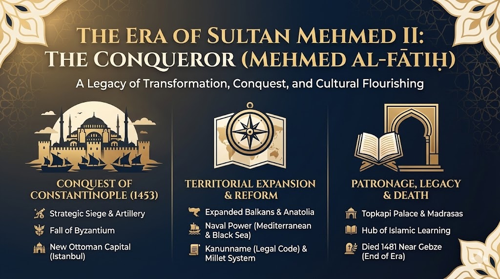 Mehmed al-Fātiḥ: The Conqueror of Constantinople and Architect of an Empire