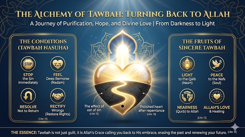 The Alchemy of Tawbah: Turning Back to Allah