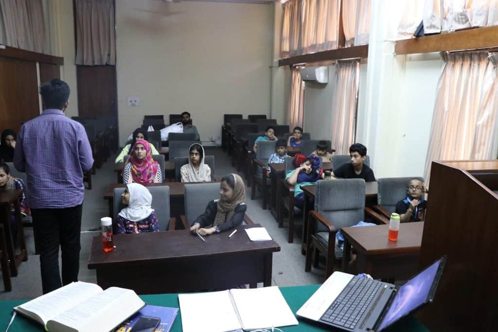 Classroom session overview