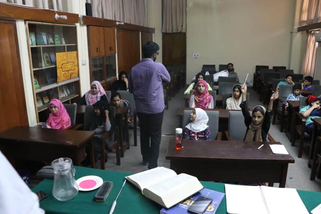 Hands-on classroom workshop