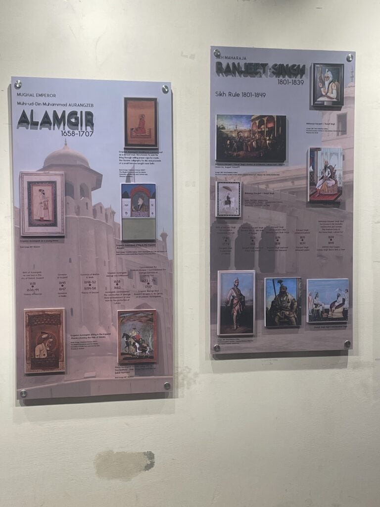 Lahore architectural history board