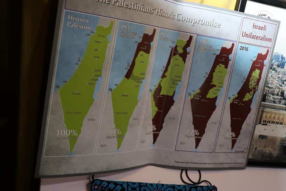 Map timeline of Palestine